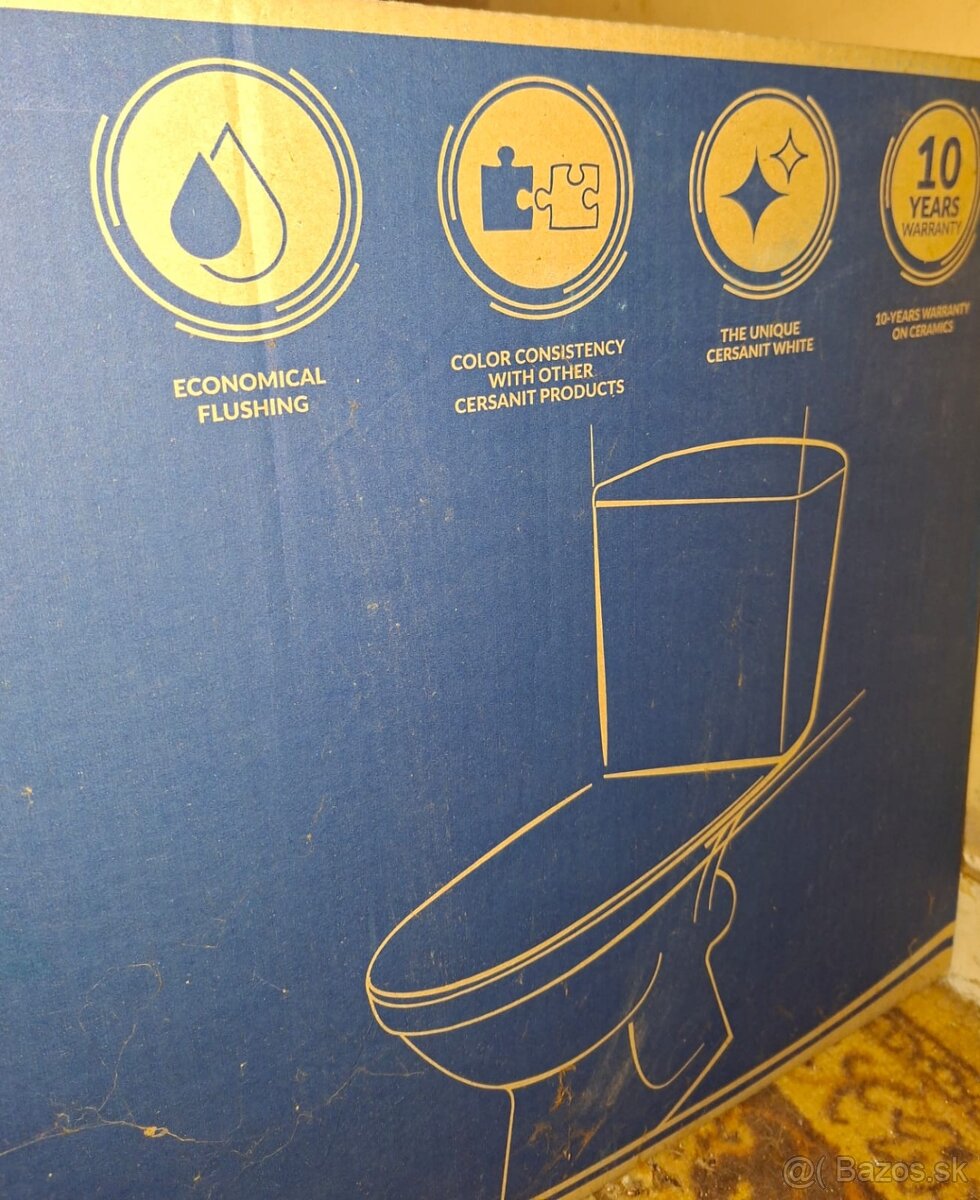 Predám wc kombi 205 cersanit