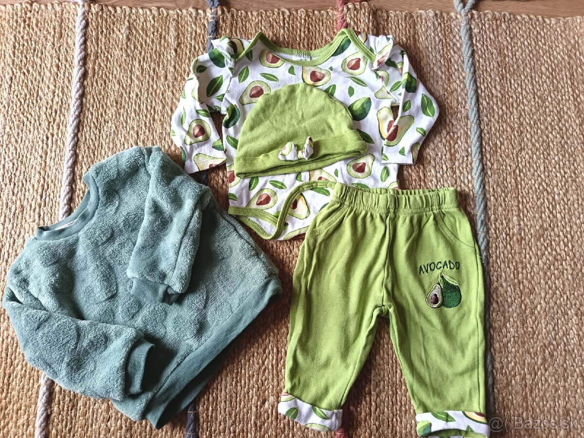 Súprava avokádo + pulóver