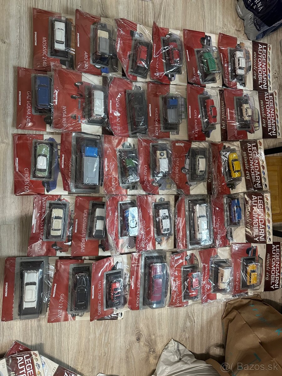 Predám modely áut, nákladiakov, autobusov, lietadiel