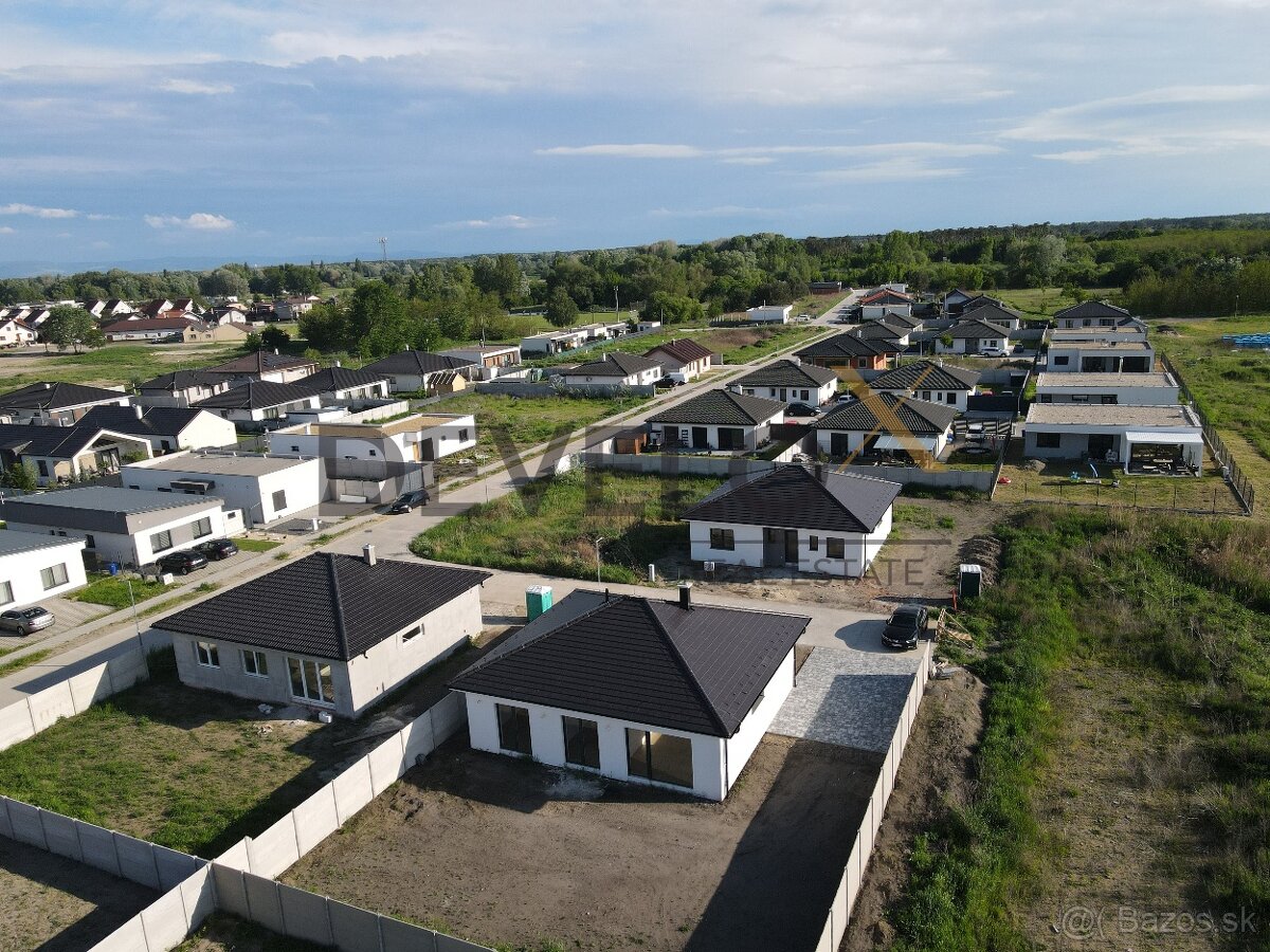 Na predaj moderné novostavby 4-izb RD v obci Malé Leváre