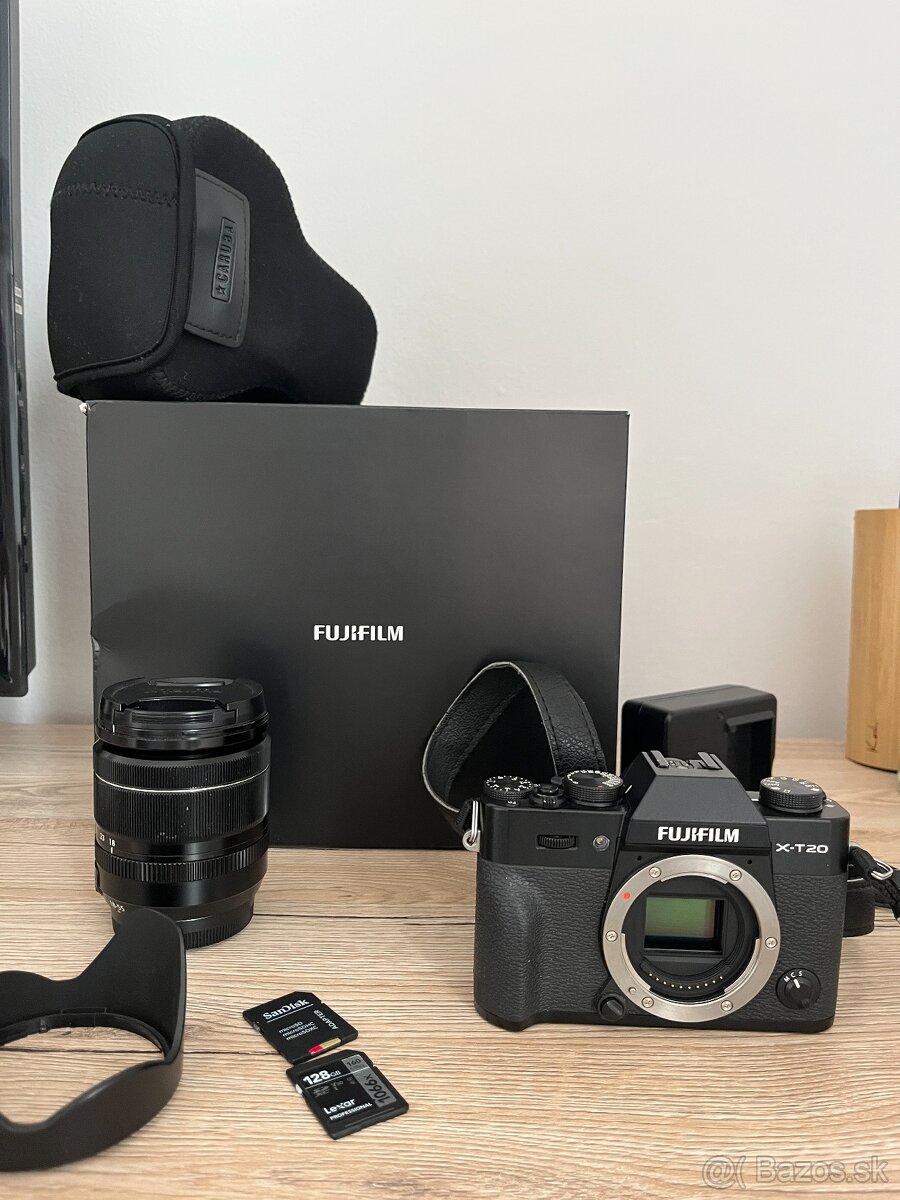 Fujifilm X-T20 + príslušenstvo