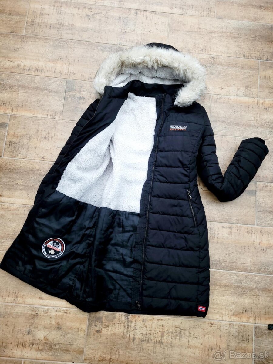 Zimná dlhá bunda