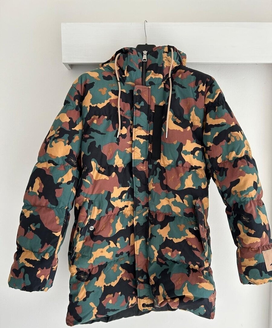 Nike Jordan Flight Heritage paperová  zimná bunda veľkosť L