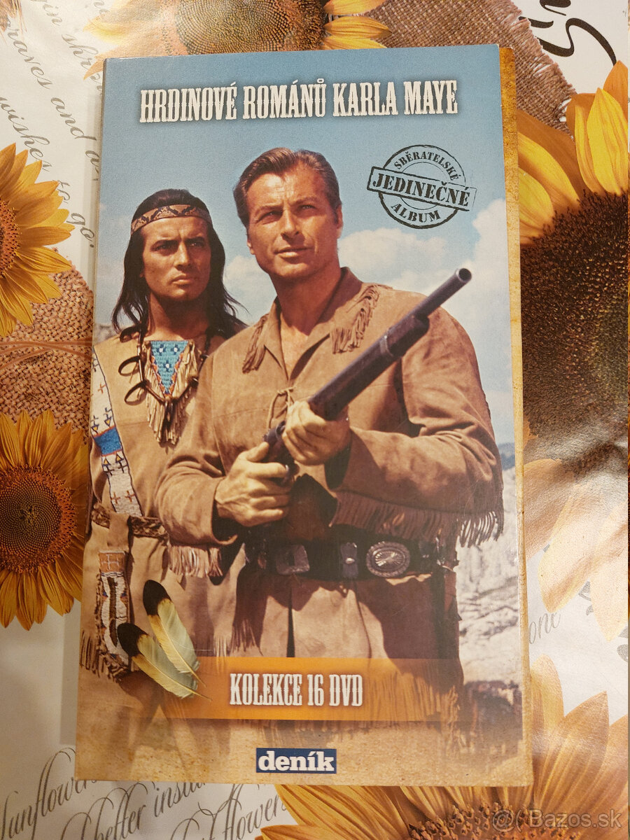 Hrdinovia románov Karla Maya (16 DVD)