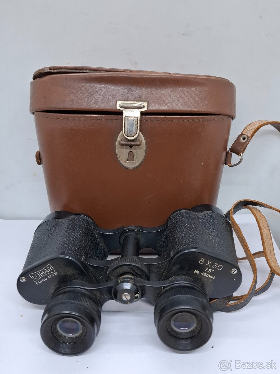 Predám starý funkčný dalekohlad LUMAR 8x30