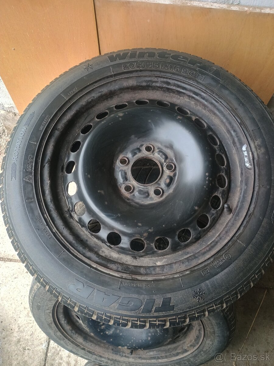 Plechové disky,zimné pneu