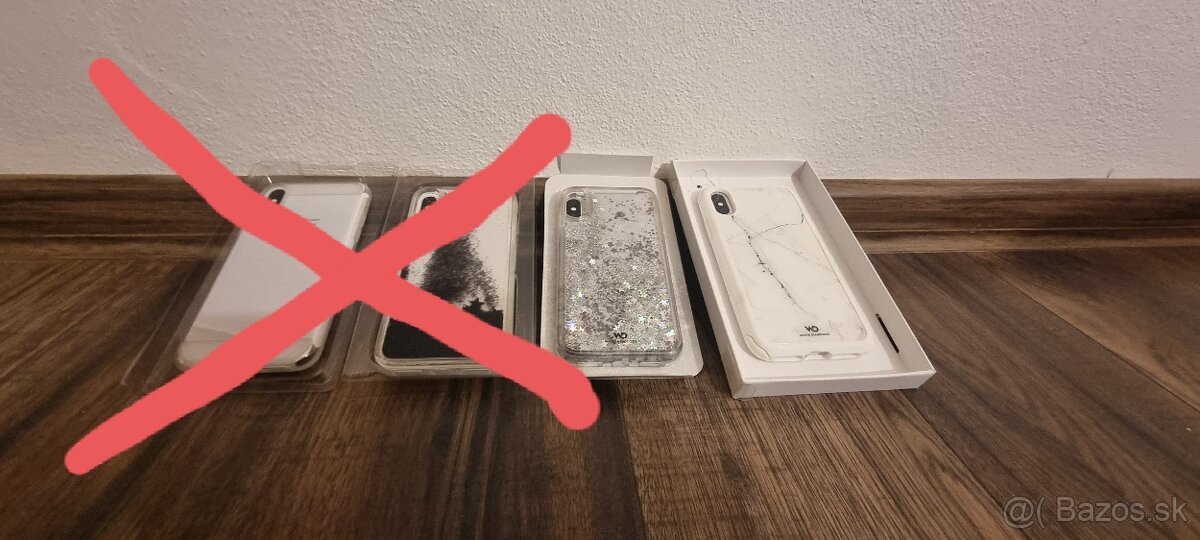 Zadný ochranný kryt iPhone Xs / X