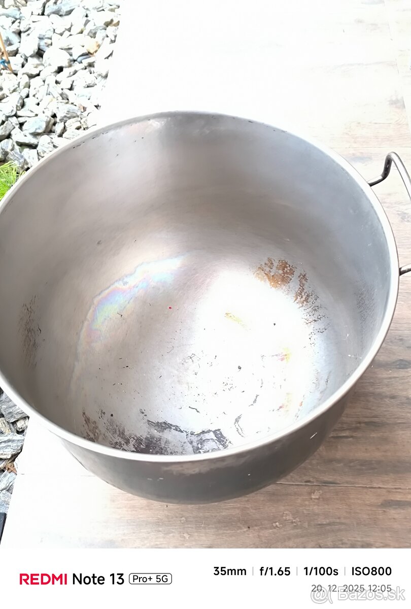 Nerezový kotlík 30litrov