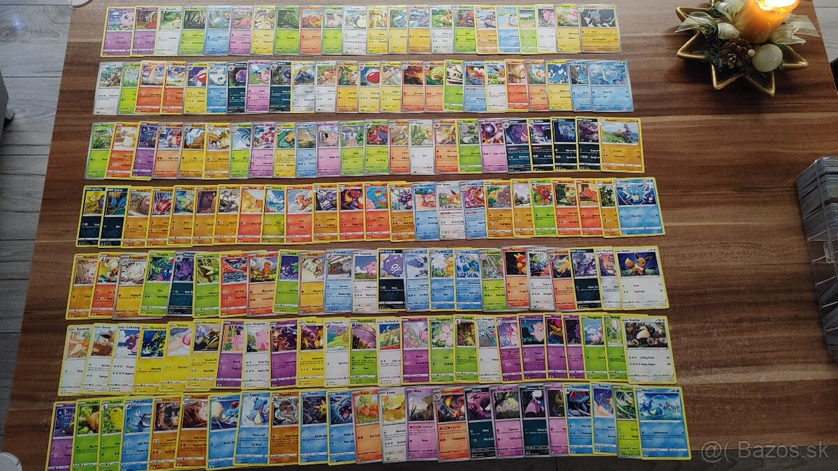 Predám original Pokemon karty 1. Generácia