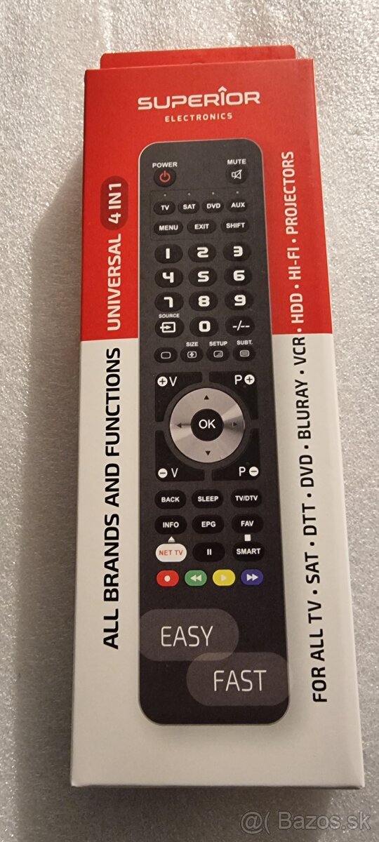 Univerzálny dialkový ovládač
