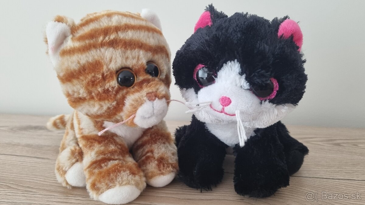 Plysove hracky - tigrik a macicka
