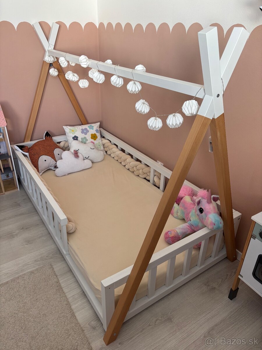 Detská posteľ s matracom