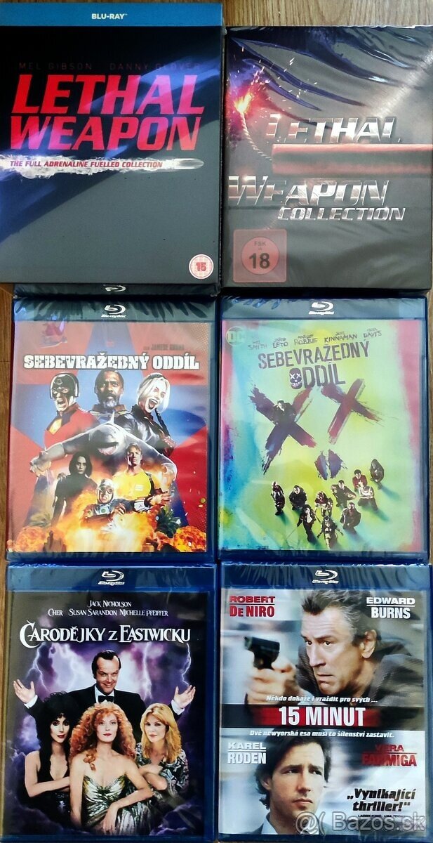 Prodám filmy Blu-Ray.1