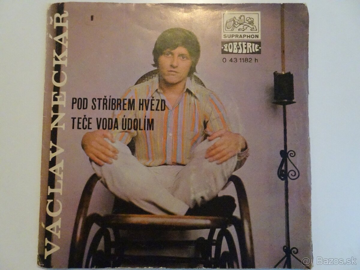 Predám singel SP platňu Václav Neckář-vzácna verzia 1971