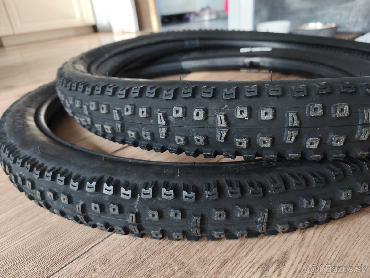 3 x nové plášte plus duše 24 x 2,25
