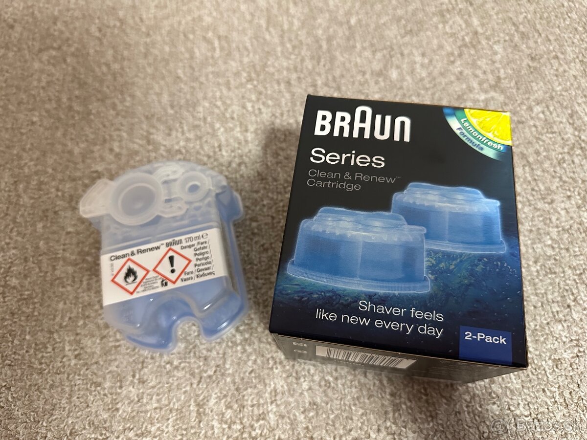 Braun Clean and Renew Strojcekve Kazety Nové x3