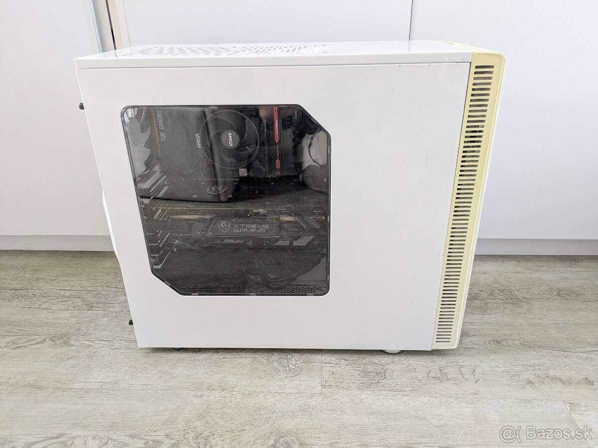 Herný PC – Ryzen 5, GTX 1080, 16GB RAM, NVME, SSD, Wi-Fi 6