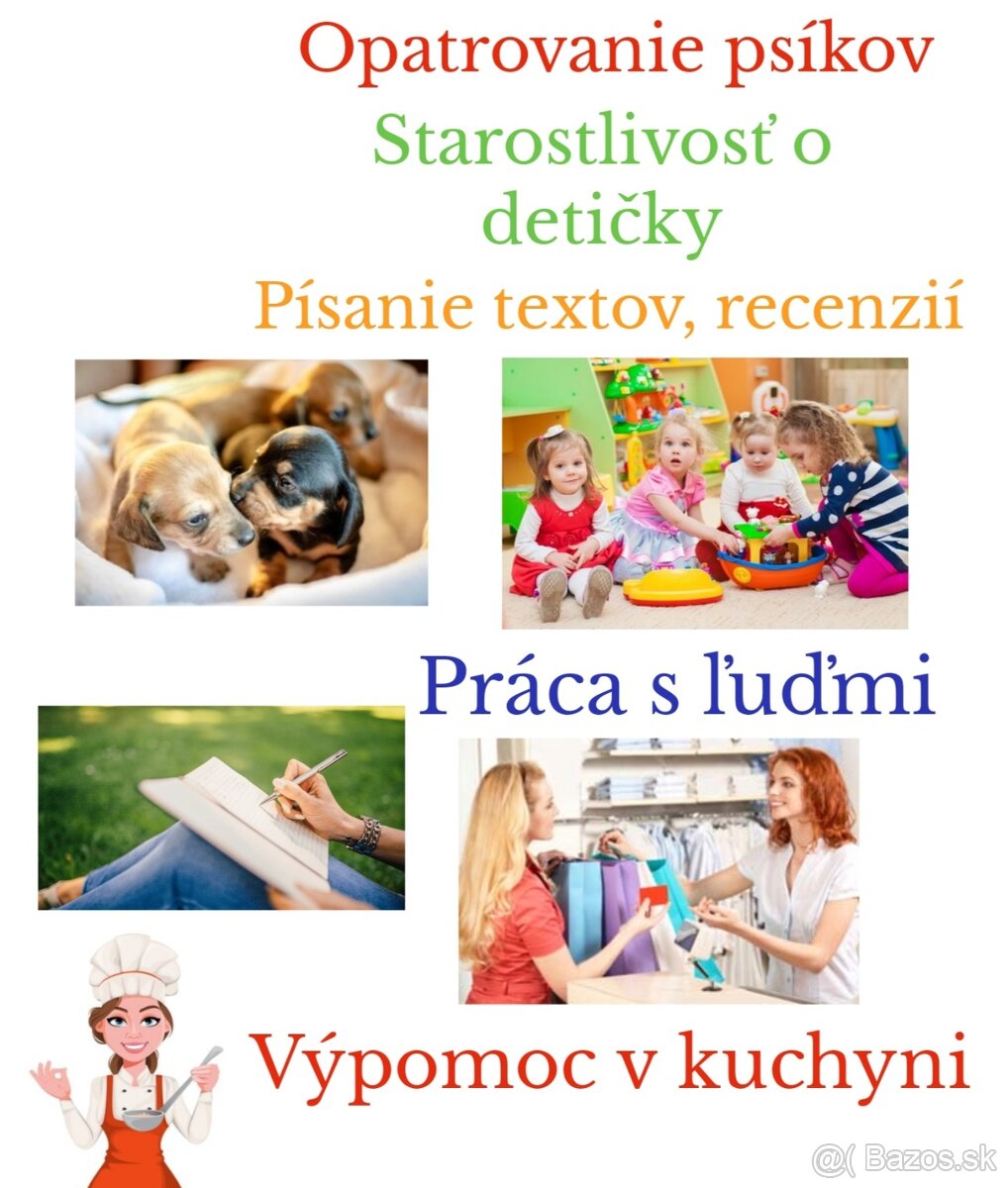 Ponúkam svoje služby