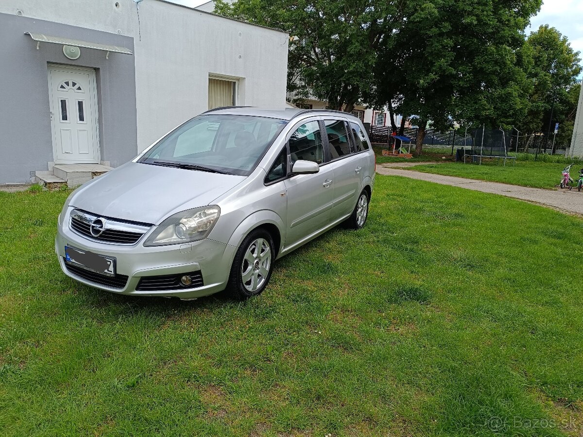 OPEL ZAFIRA 1,9 CDTI (DIESEL),7-MIESTNE, 2008,74KW