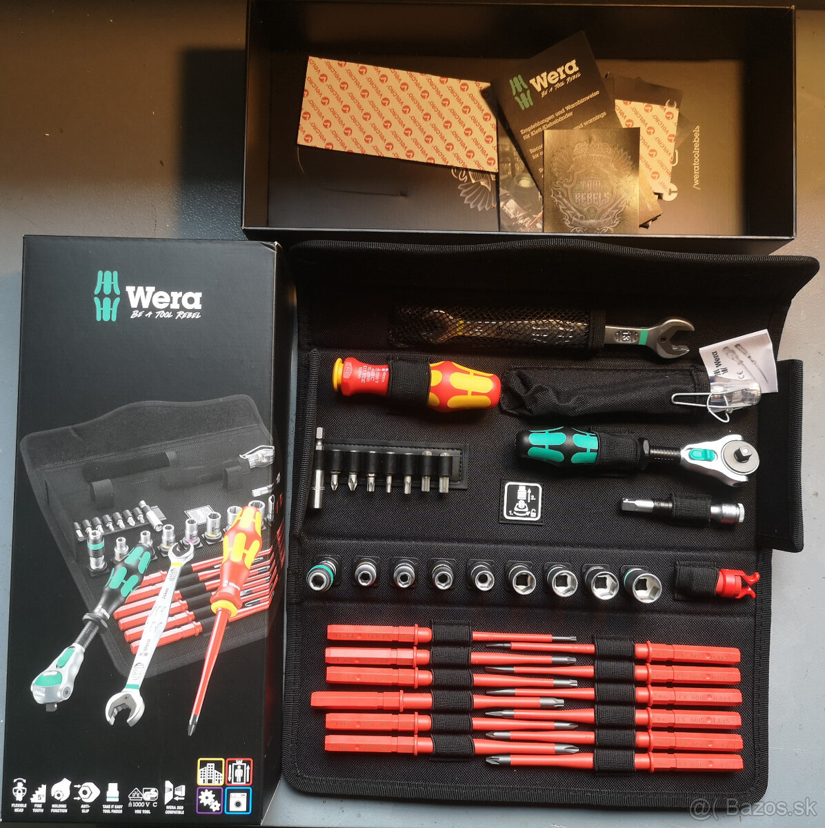 Wera 135926 Náradie Kraftform Kompakt W1 (Sada 36 die