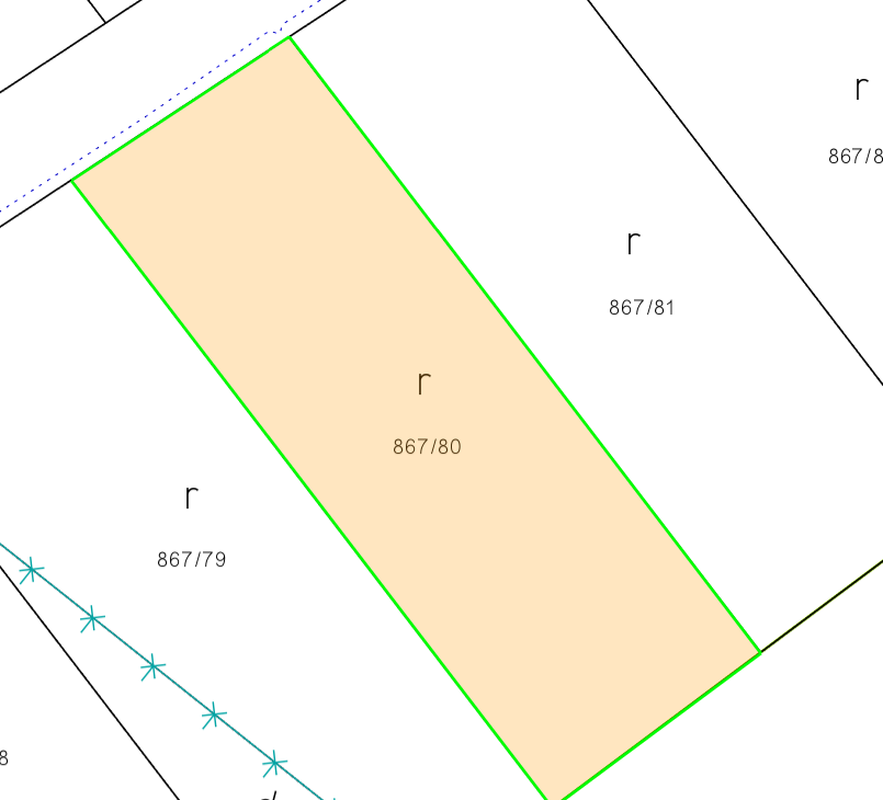 Na predaj pozemok v obci Raslavice – 1 036 m²