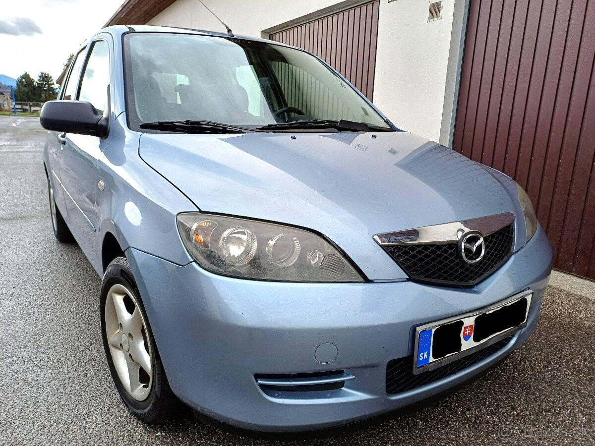 Mazda 2 1,25 benzín - r.v. 2007 - Nová STK EK
