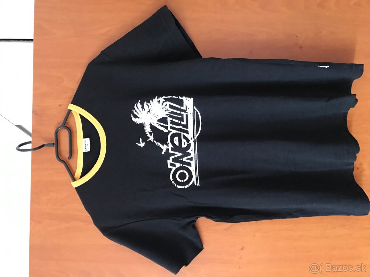 ONEILL black pánske tricko L/XL