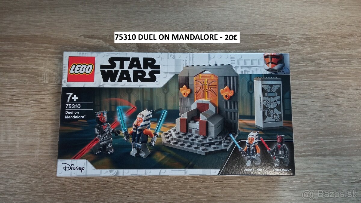 Predám nové Lego Star Wars 75310 - Duel On Mandalore