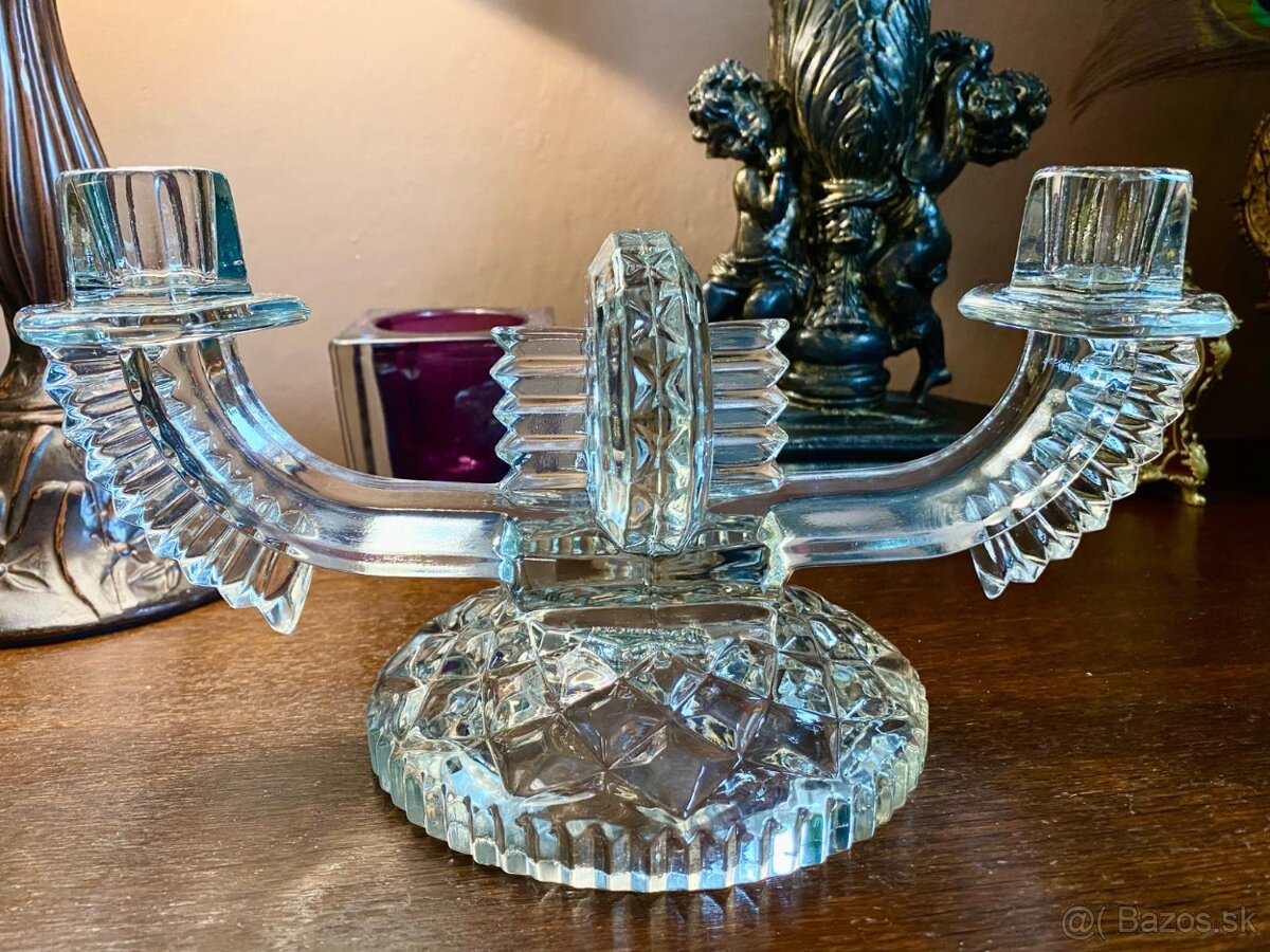 Svietnik ART deco Top stav 27 cm
