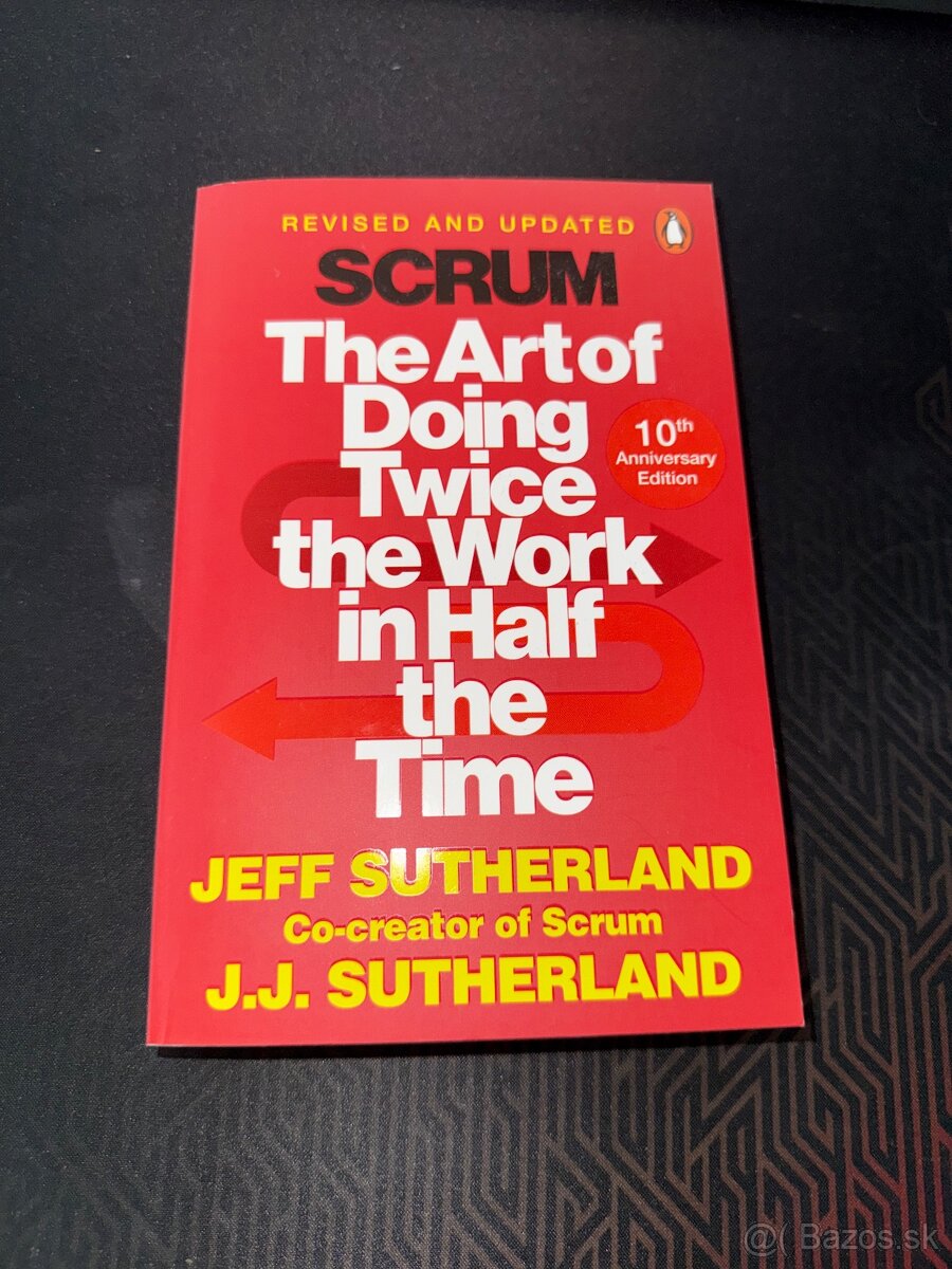 Predám knihu Scrum: The Art of Doing... (Jeff Sutherland)