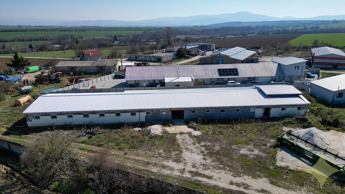 Ponúkam na predaj výrobno-skladové priestory v obci Veľké Dv