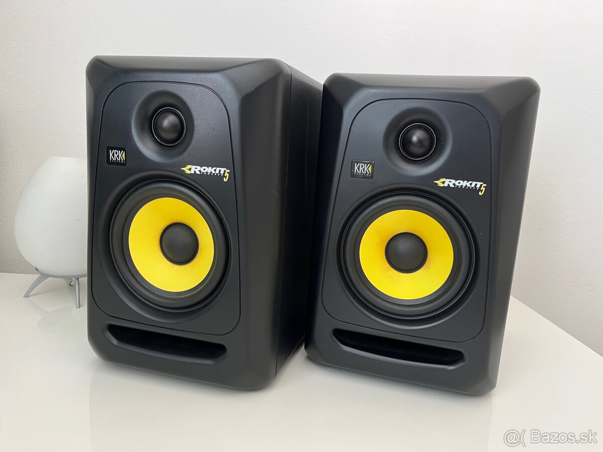 Predám štúdiové reproduktory KRK Rokit RP5 G3