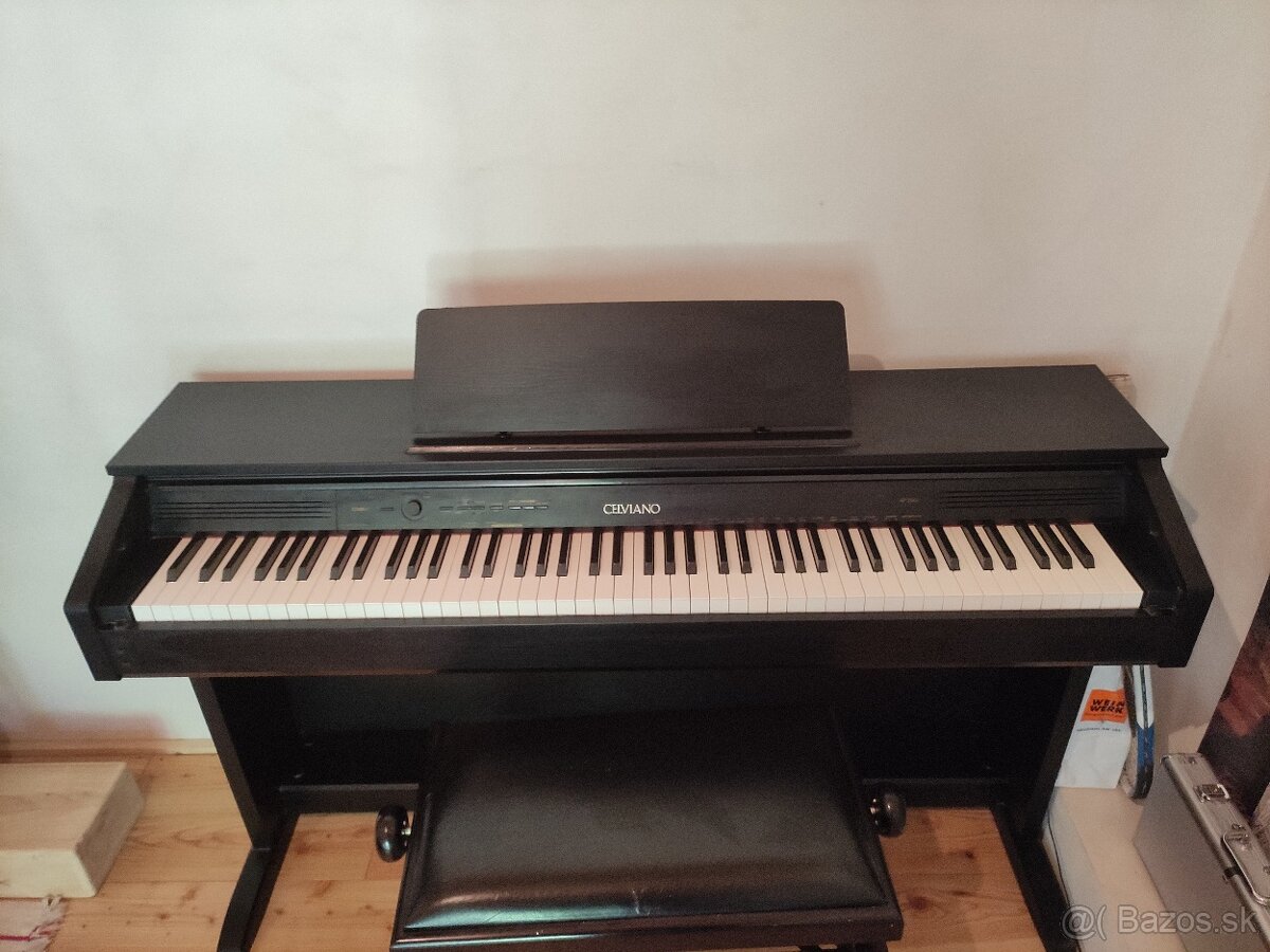 elektricky klavir casio