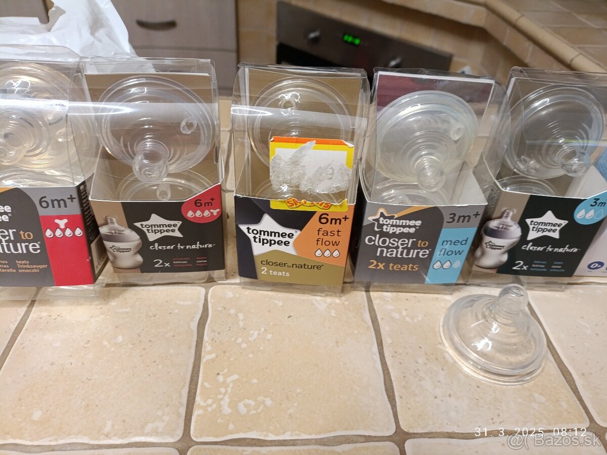 Tommee Tippee náhradné cumliky