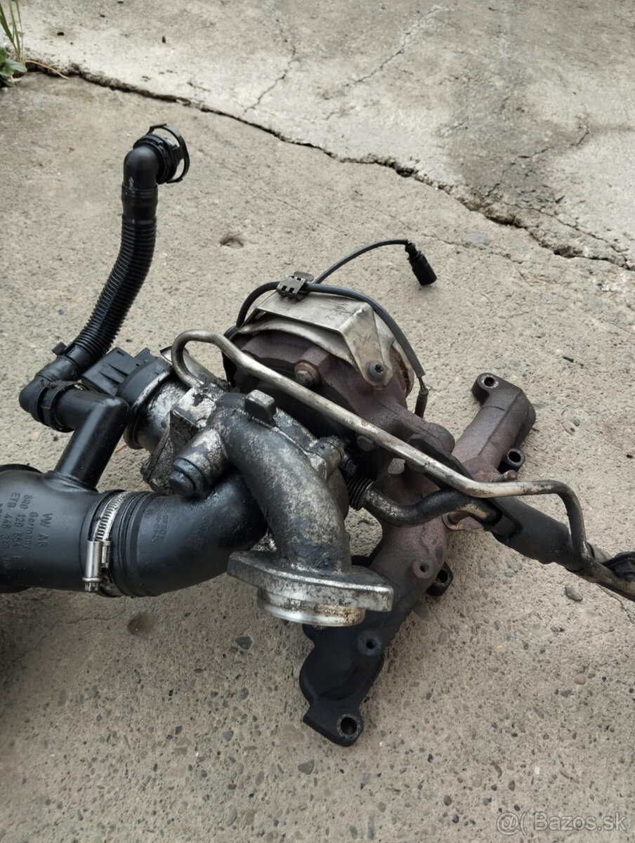 turbo, prevodovka, agregat 1,6 TDI škoda fabia 2, vw, seat