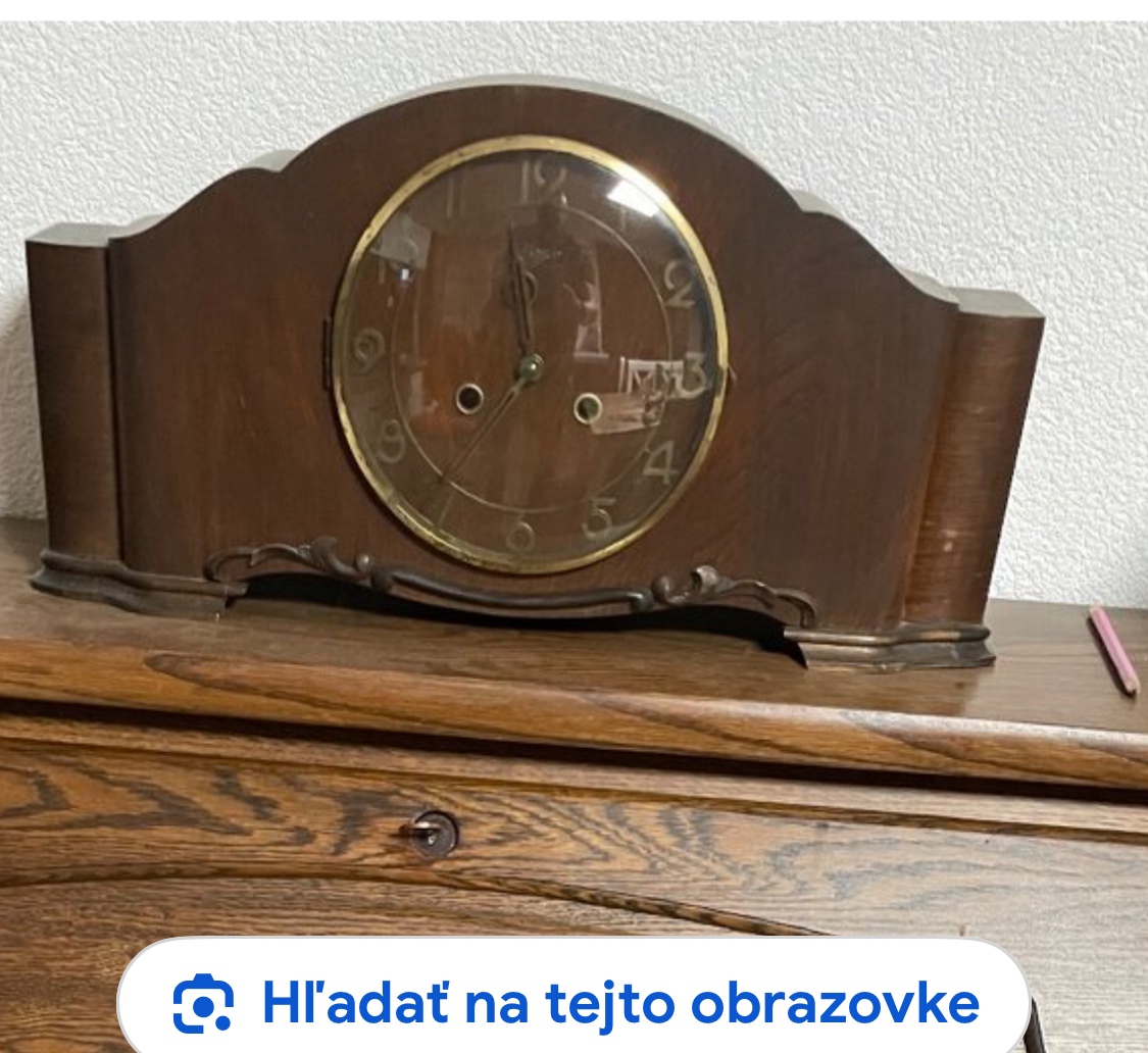 Predam stolové hodiny