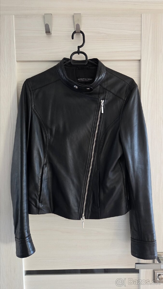 Kožená bunda 36