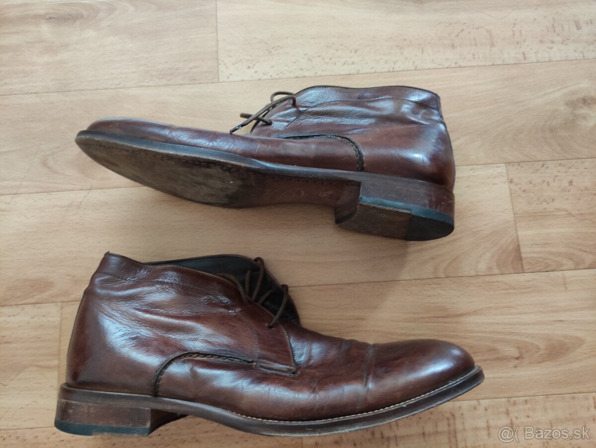 Panske clenkove kozene topanky BLAZEK