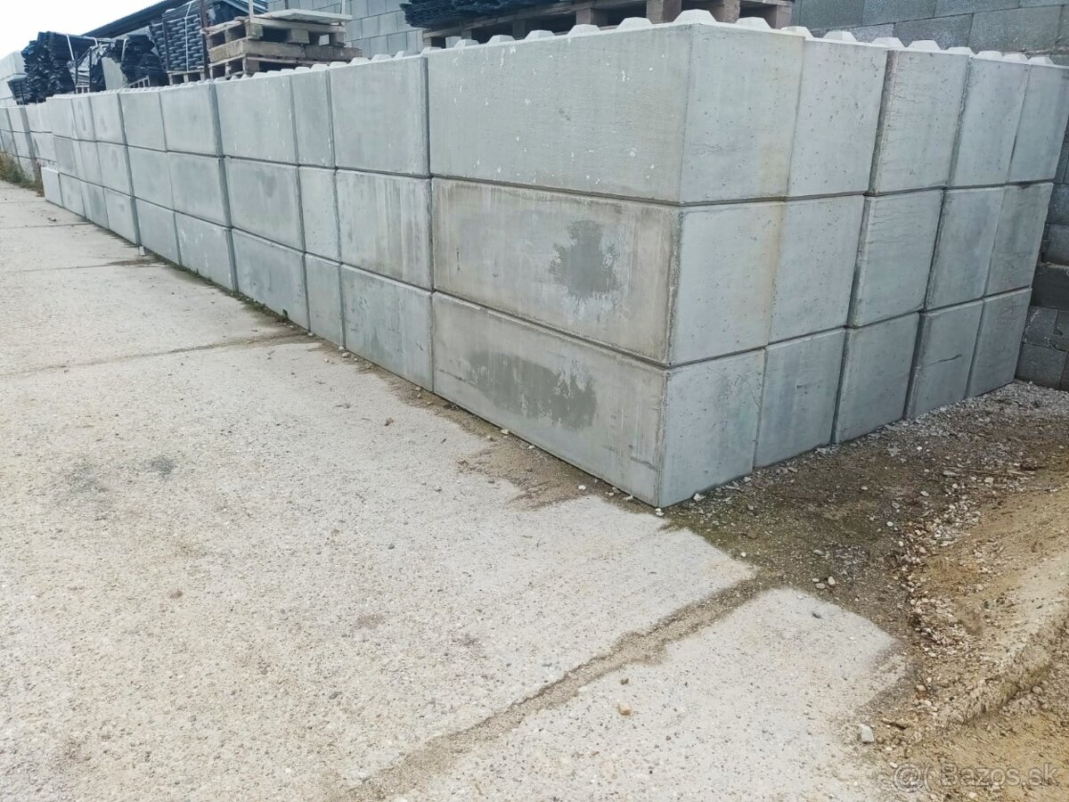 LEGO betónové kocky