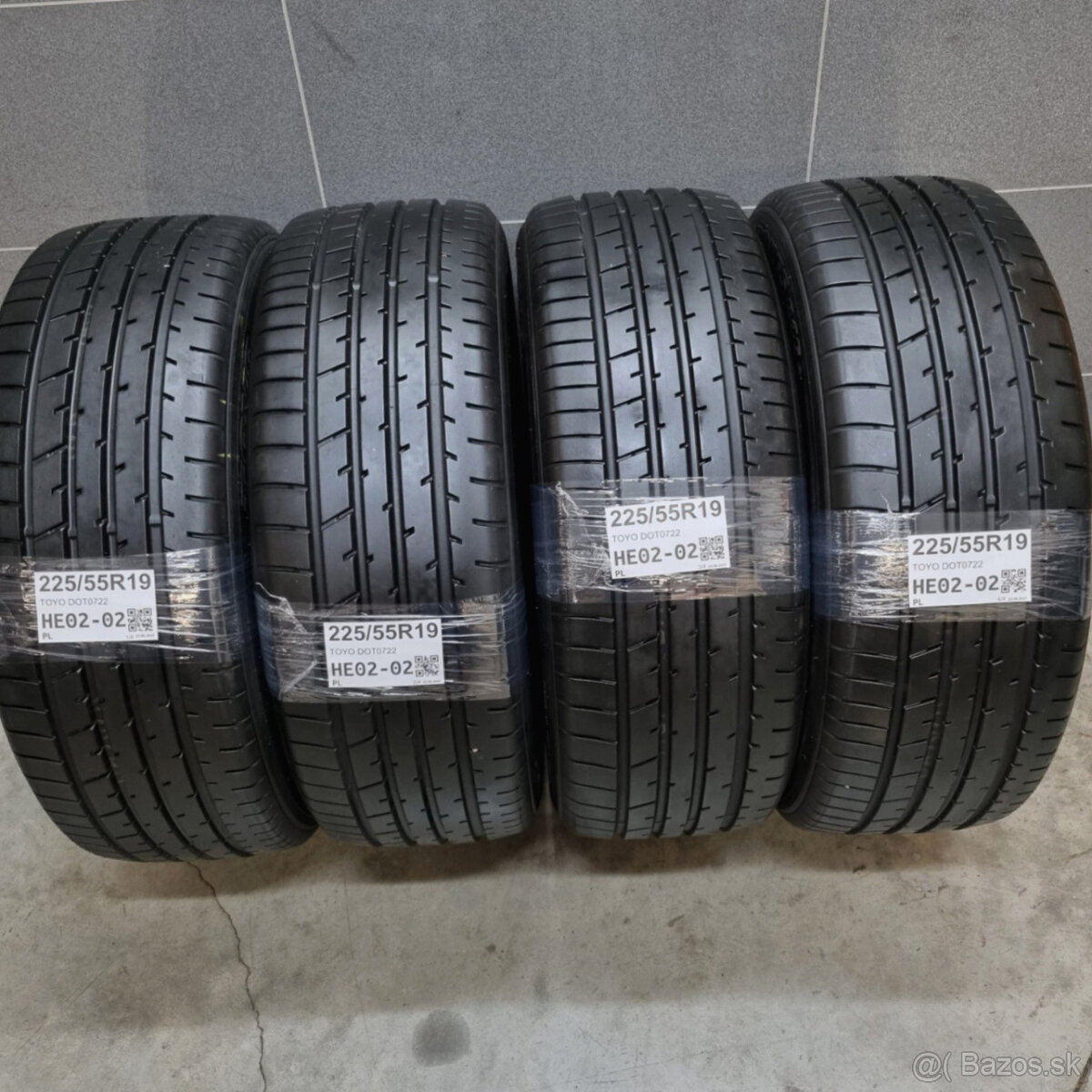 Letné pneumatiky 225/55 R19 TOYO