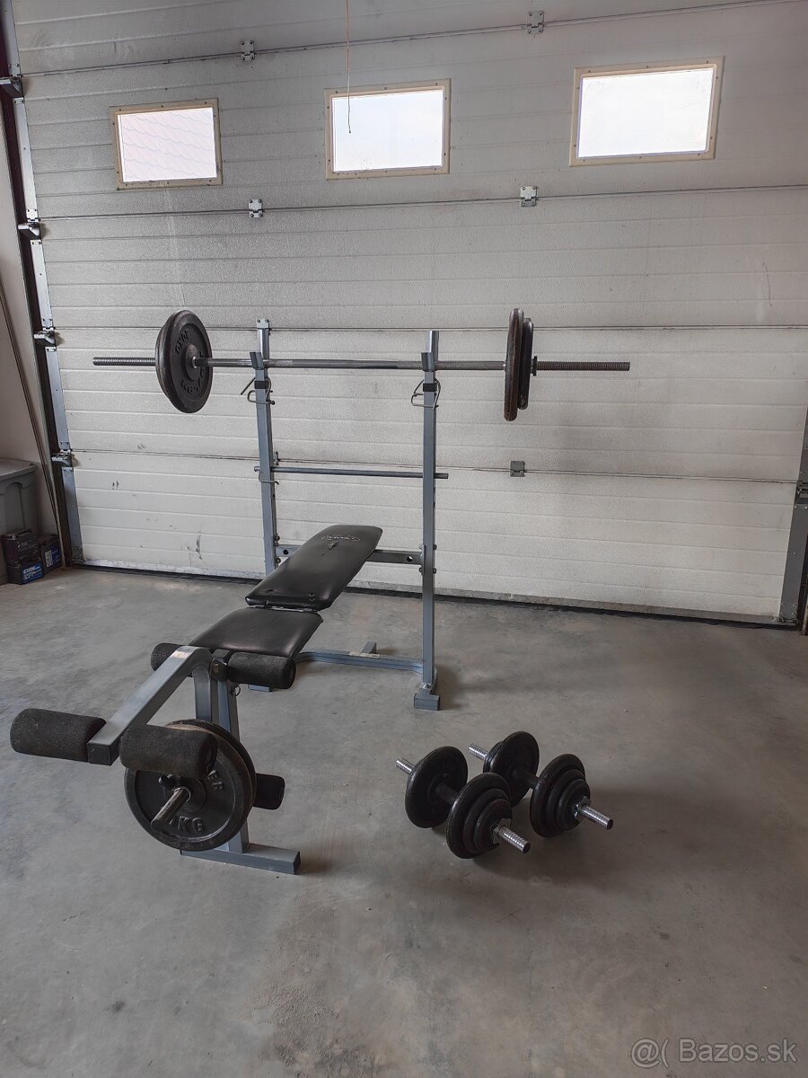 Lavička na cvičenie