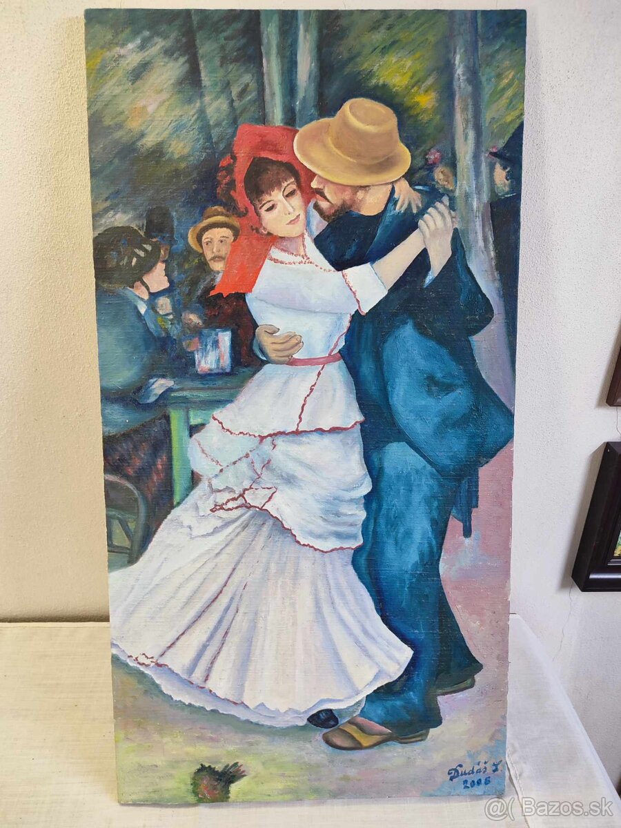 Eugen Dudaš - Tanec - olejomaľba na plátne