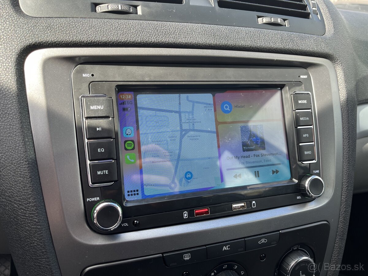 7” 2din rádio, Android Auto, CarPlay