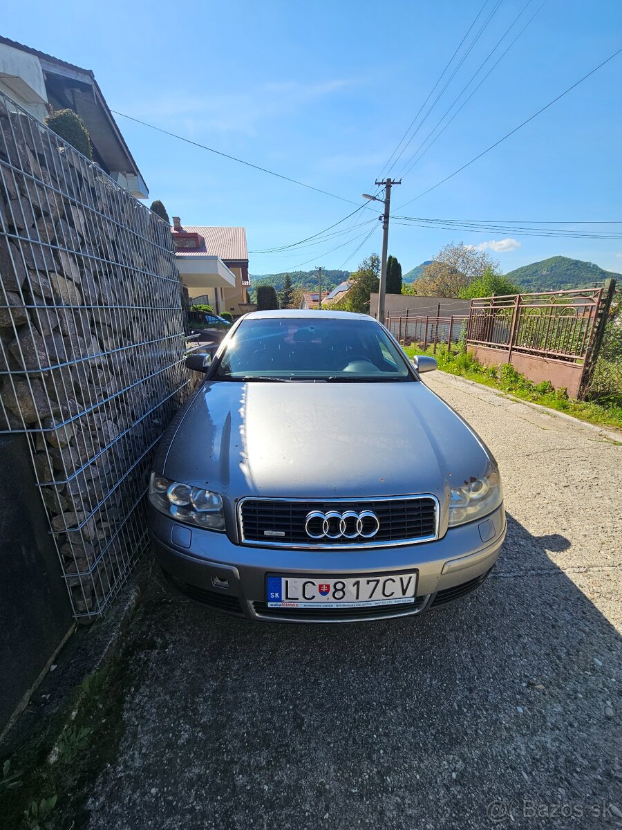 Predám Audi A4 1.8t Quattro S-Line LPG