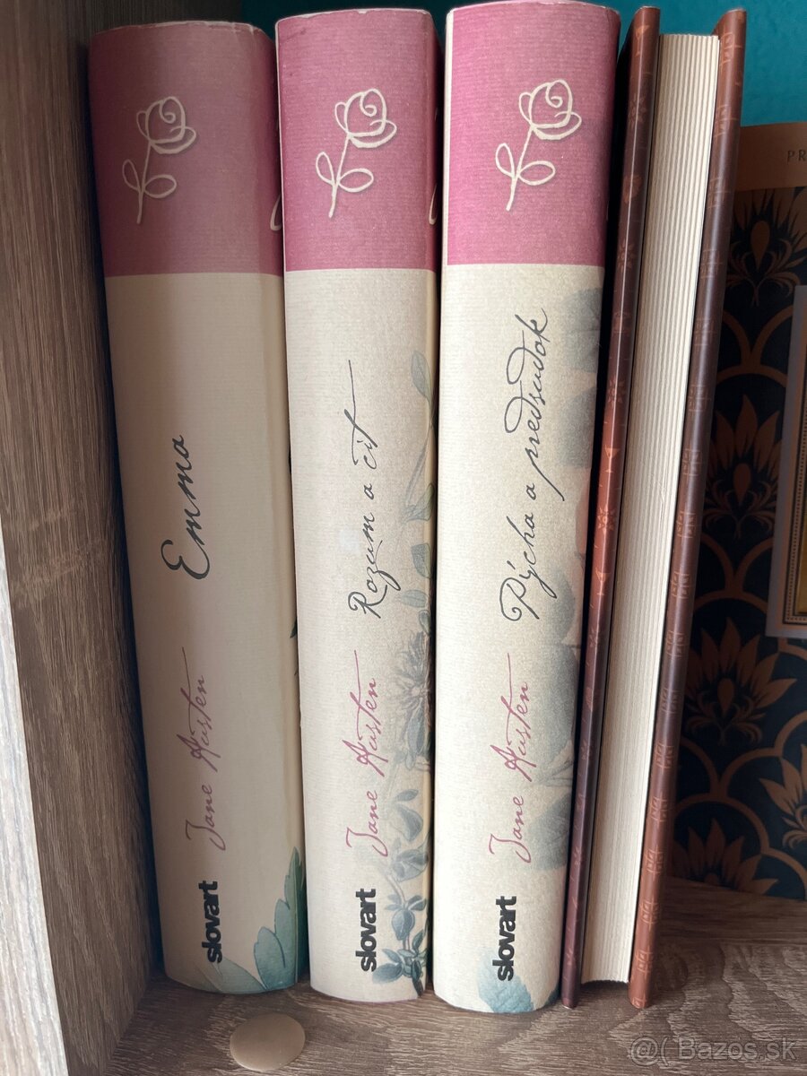 Knihy od Jane Austen