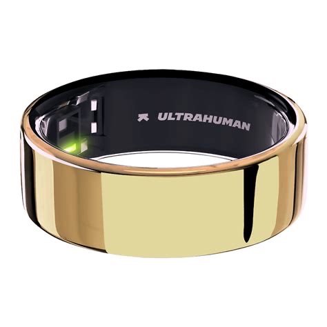 Ultrahuman Ring AIR – veľkosť 6, zlatý, nový, smart prsteň