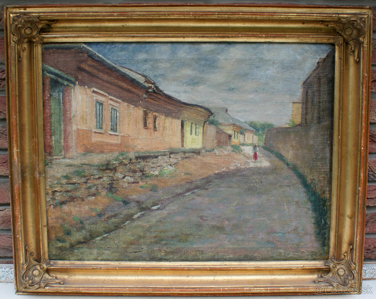 Starý obraz Lajos Csordák