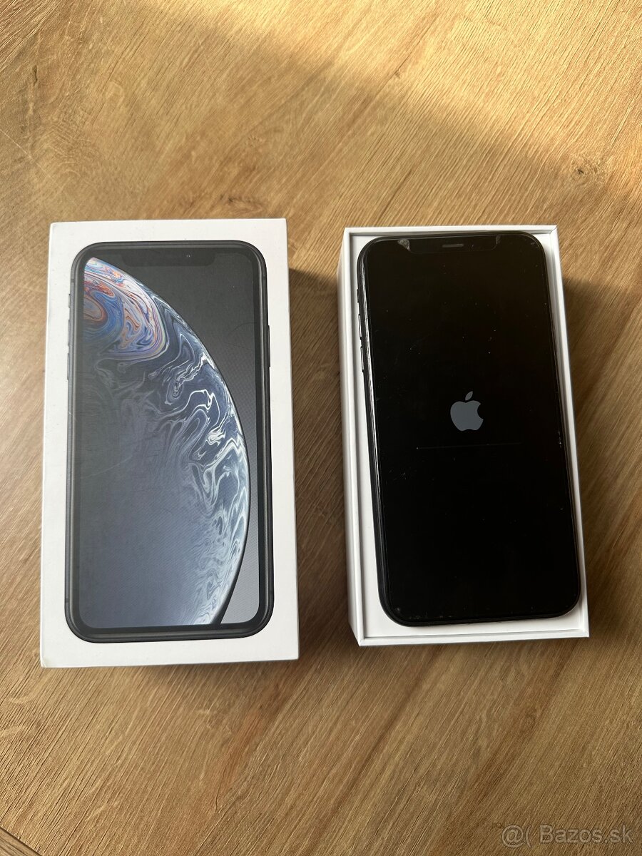 Iphone XR 128GB black -🔋80%