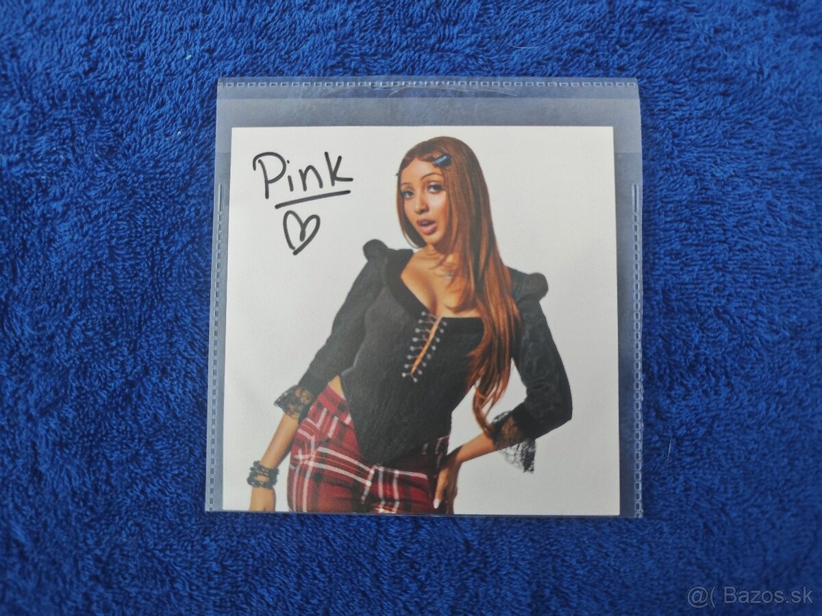 PinkPantheress - Podpísaná Kartička, Signed Artcard