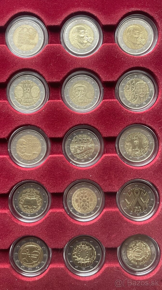 2€ mince Francúzsko